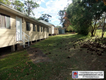 Grounds - Back of Buildings